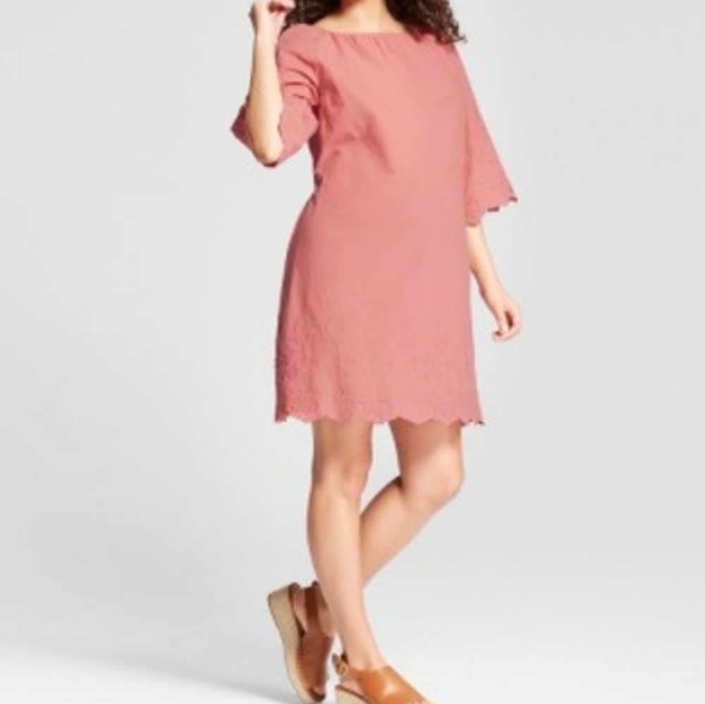 Isabel Maternity Tie Waist Dress